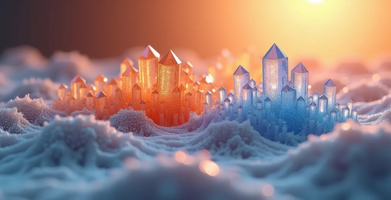 Rappresentazione visiva delle onde sonore che influenzano le aree emotive del cervello umano